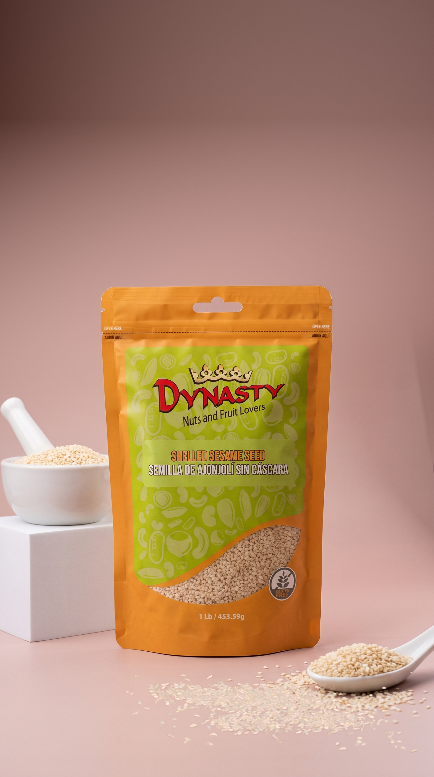 Semillas de Ajonjoli sin Cascara Dynasty