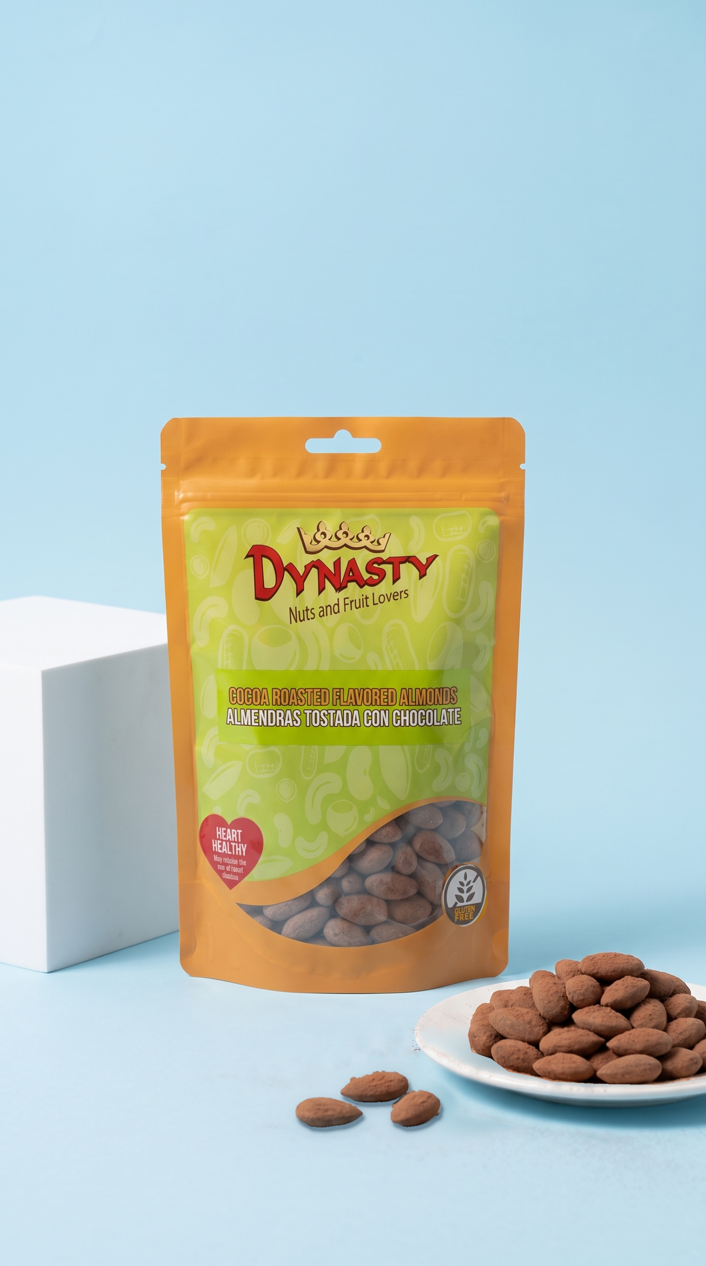 Almendras Tostada con Chocolate Dynasty