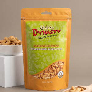 Semillas de Cajuil Tostadas sin Sal Dynasty