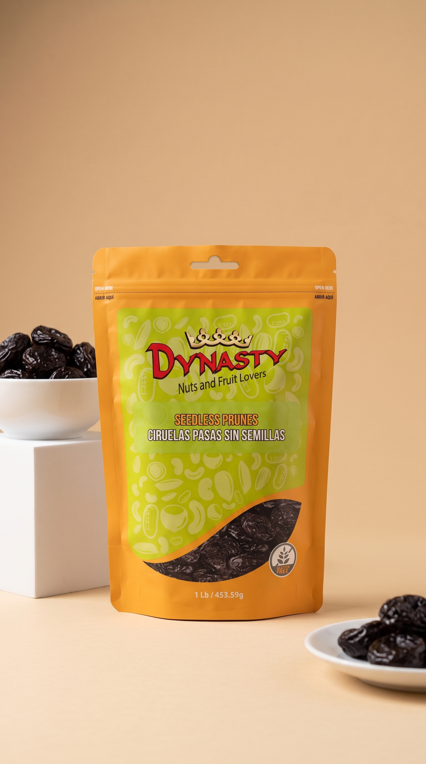 Ciruelas Pasas sin Semillas Dynasty