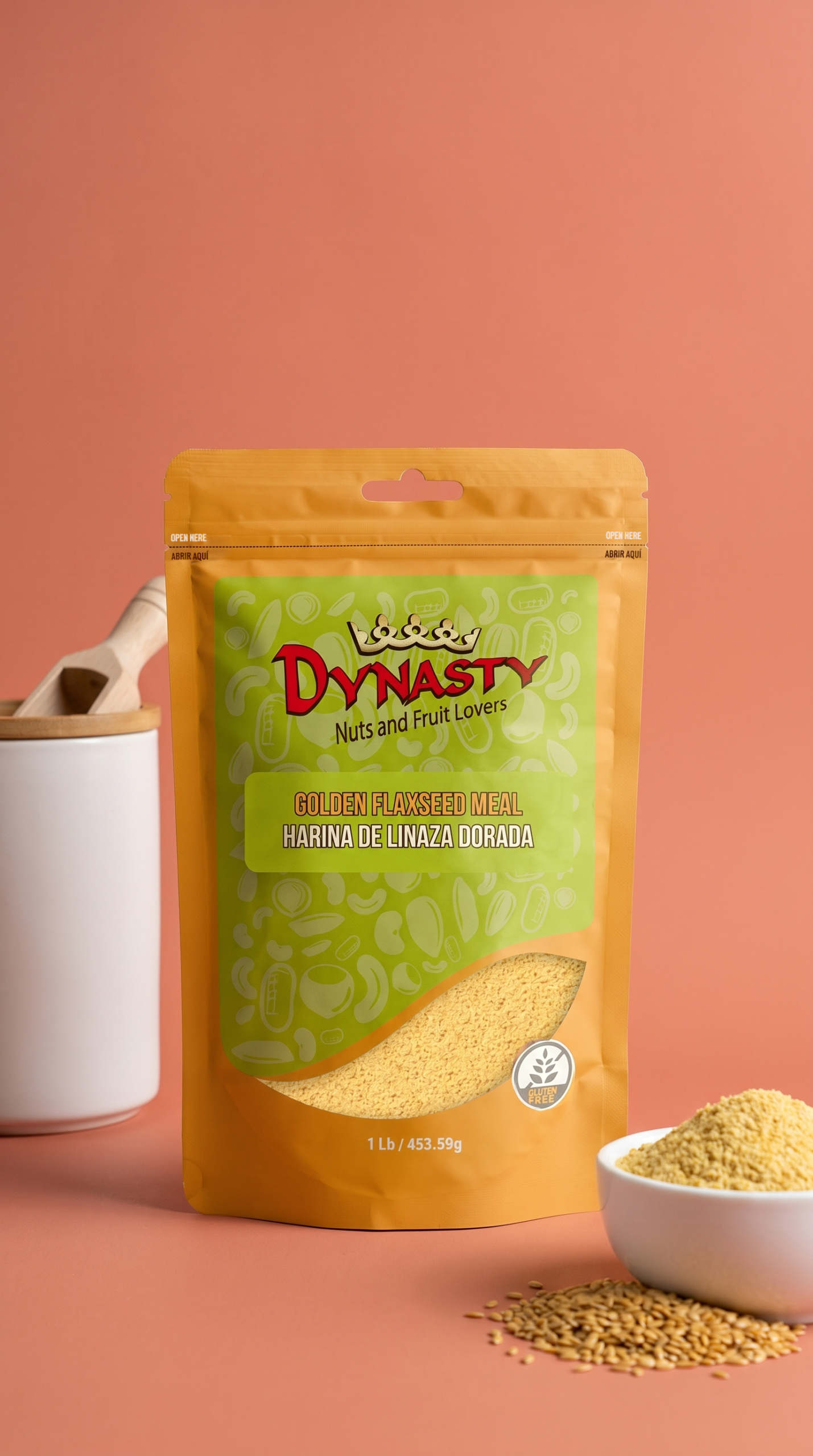 Harina de Linaza Dorada Dynasty