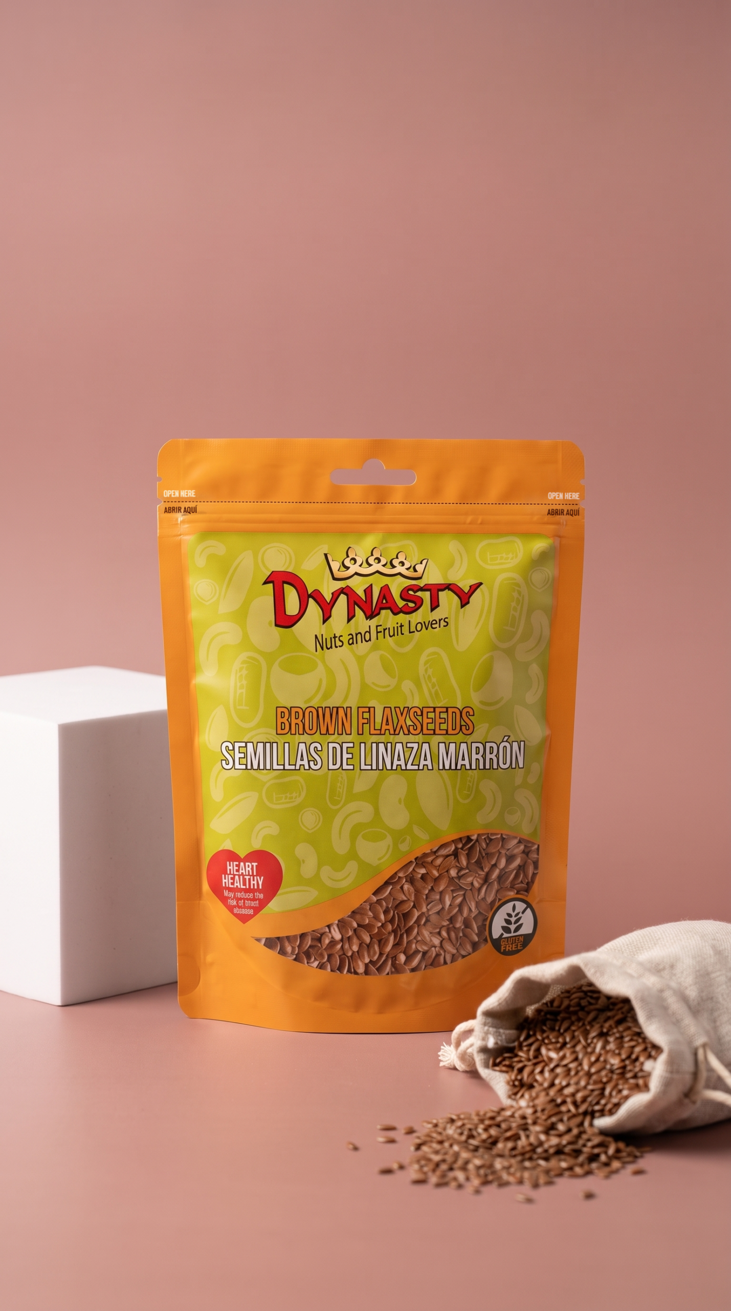 Semillas de Linaza Marron Dynasty