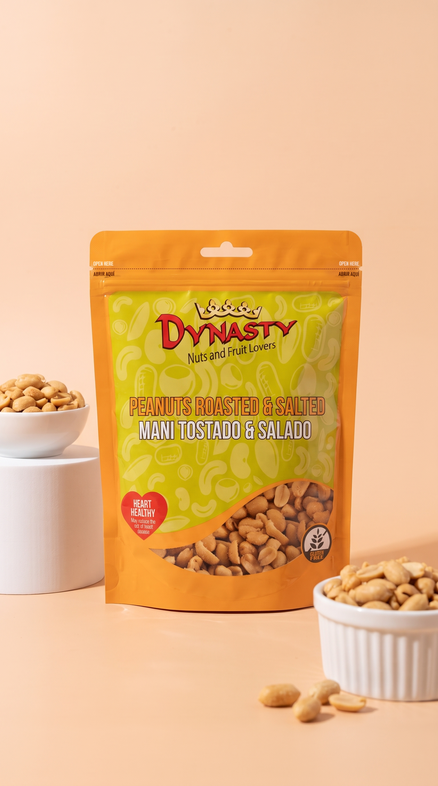 Mani Entero Tostado Salado Dynasty