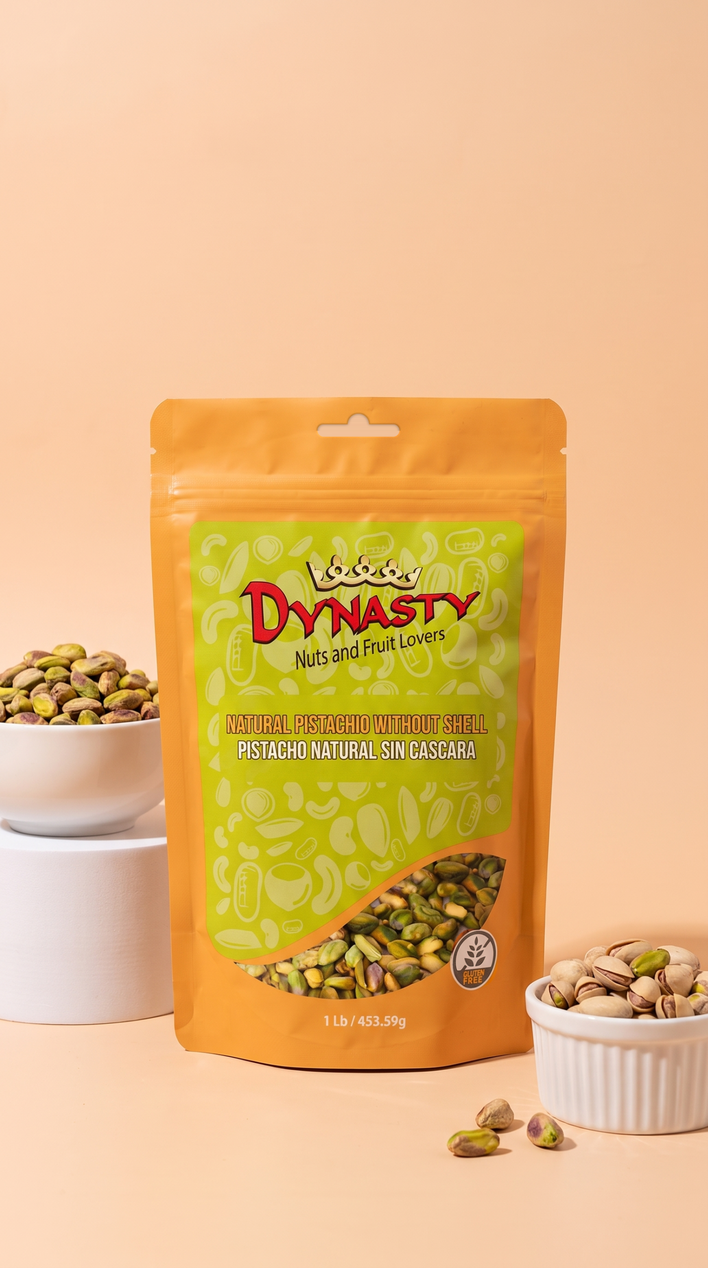 Pistachos Natural sin Cascaras