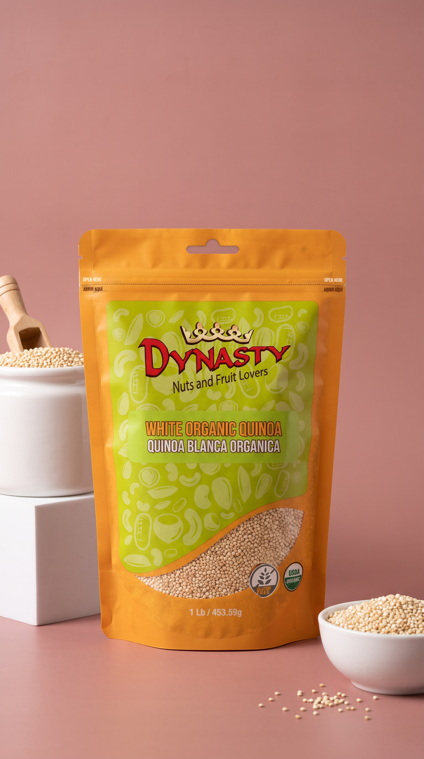 Quinoa Blanca Organica Dynasty