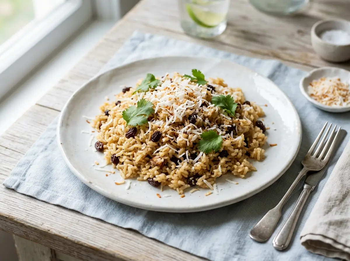 Arroz con coco