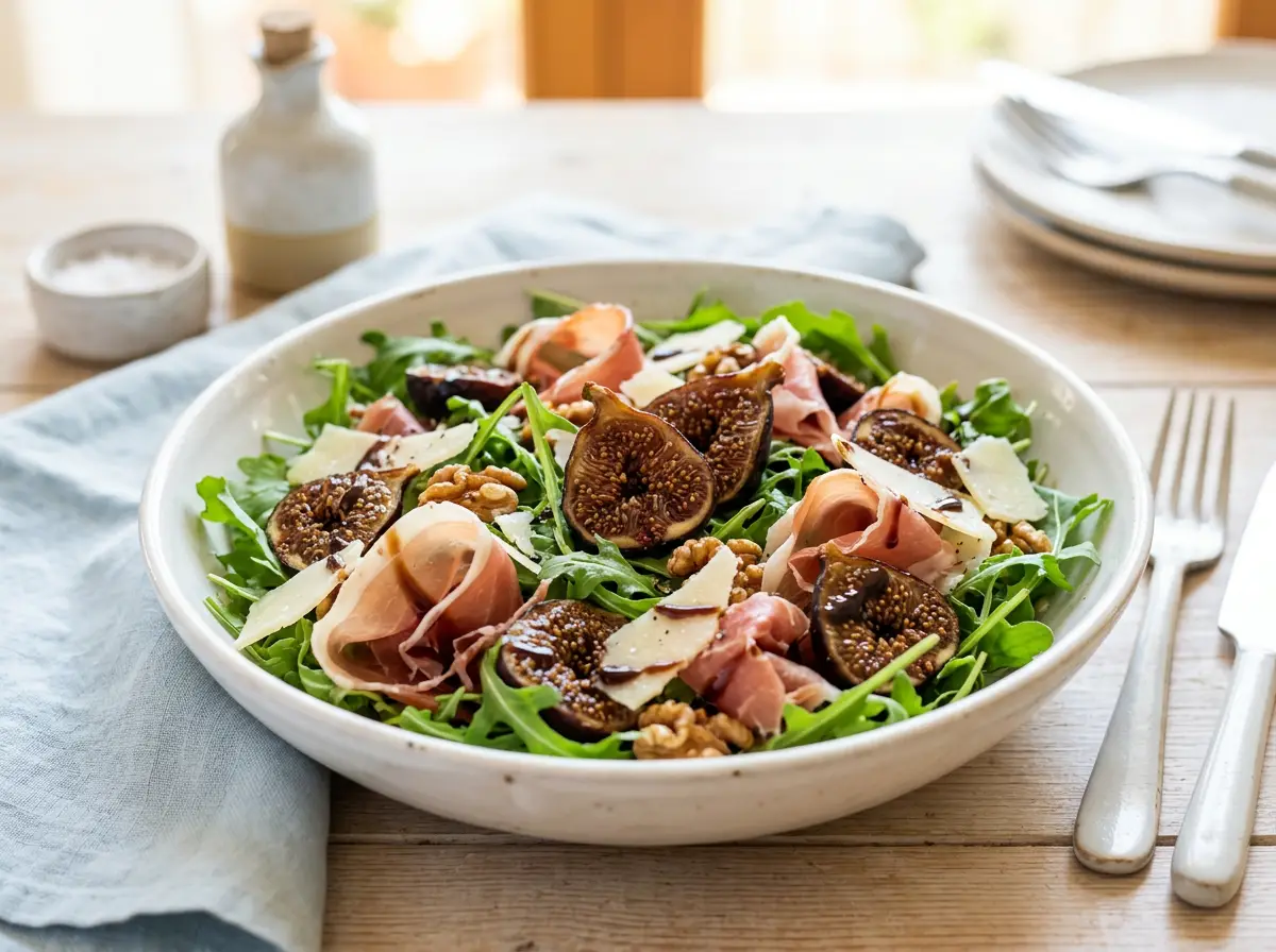 Ensalada de higos y prosciutto