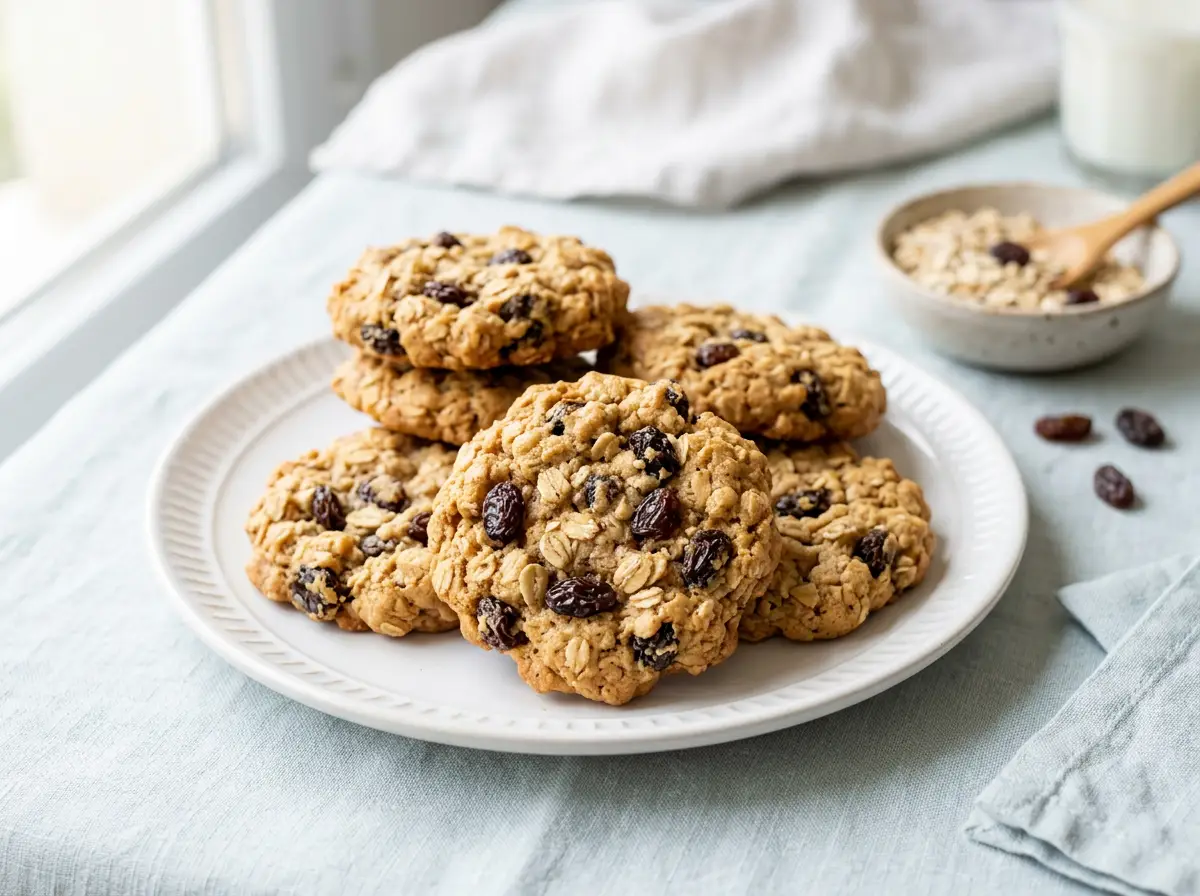 Galletas de avena y pasas