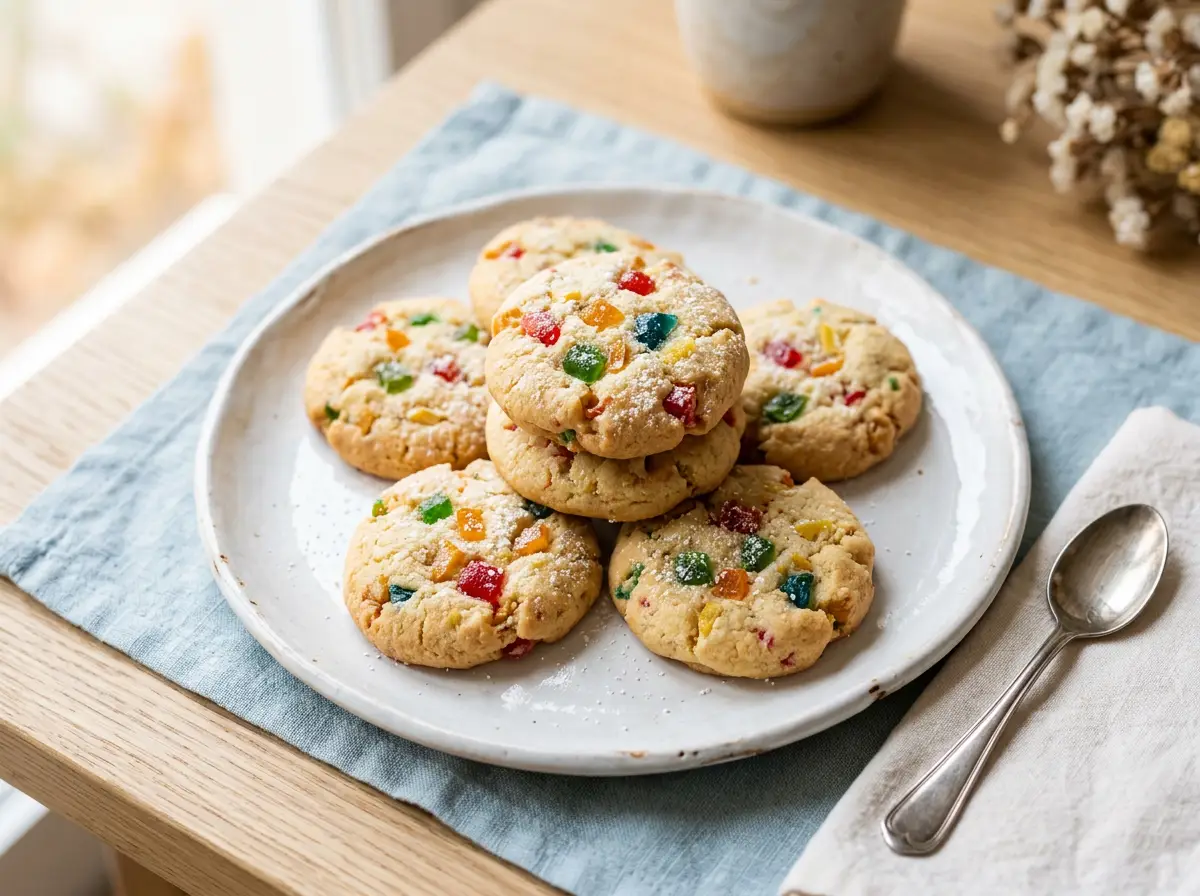 Galletas de tutti frutti