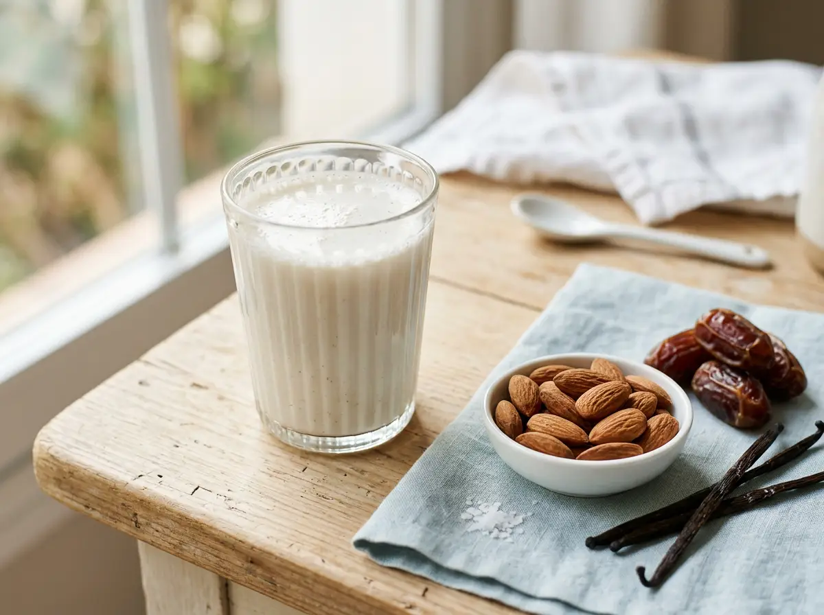 Leche de almendras
