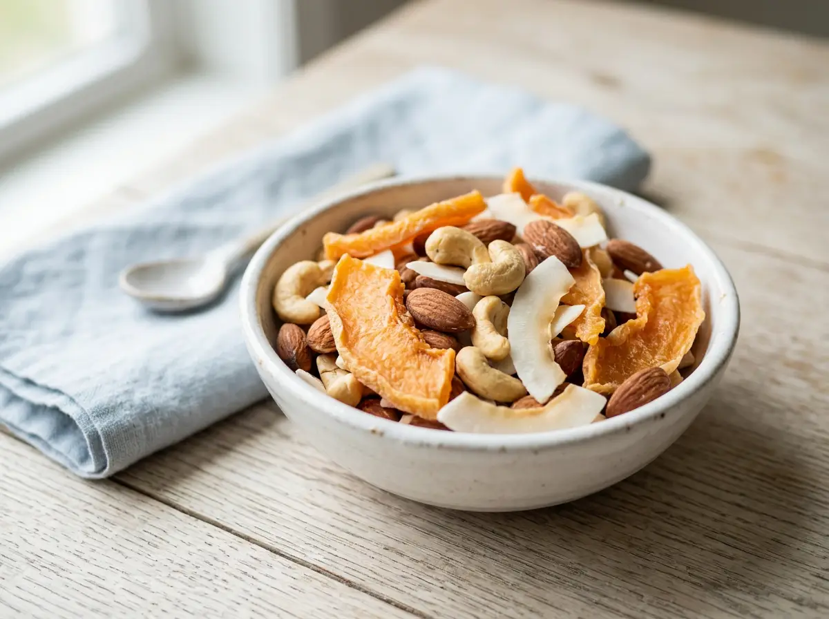 Mix de melón y frutos secos