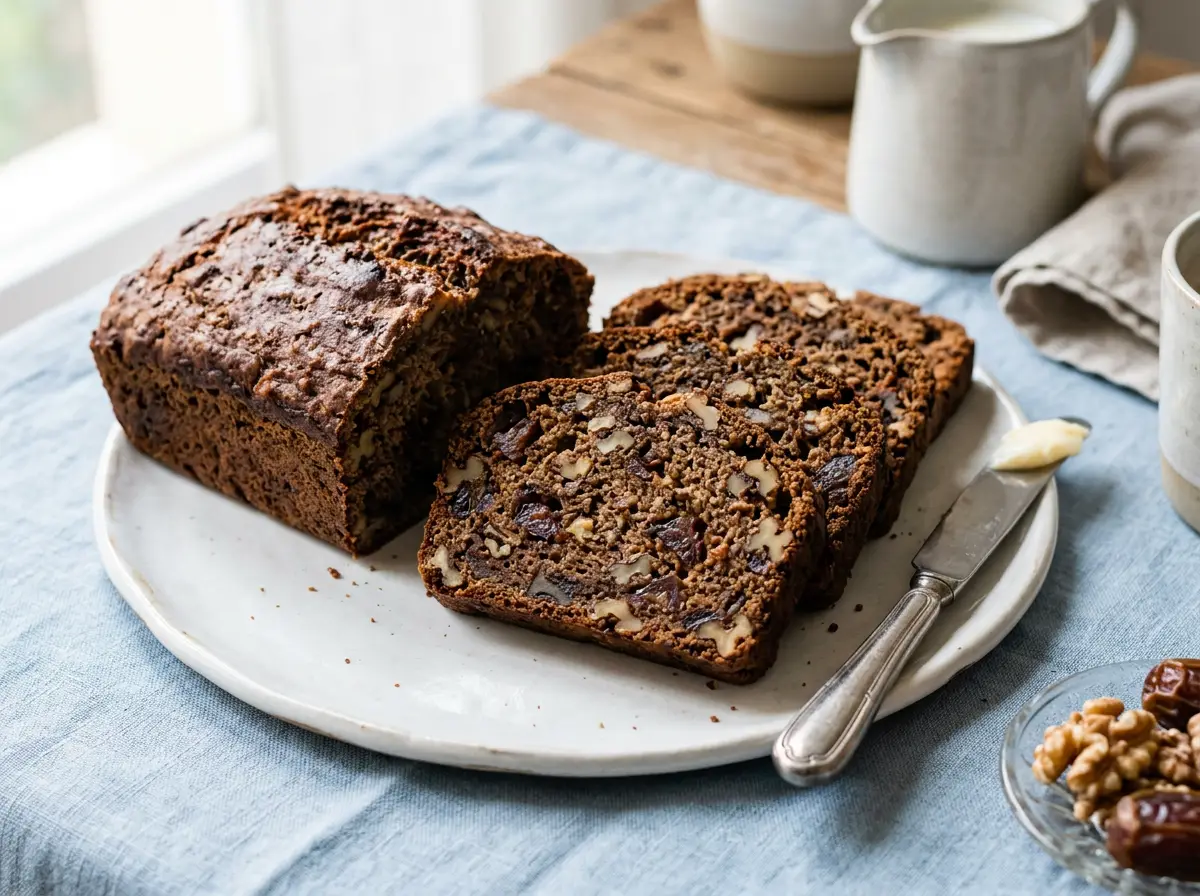 Pan de dátiles y nueces