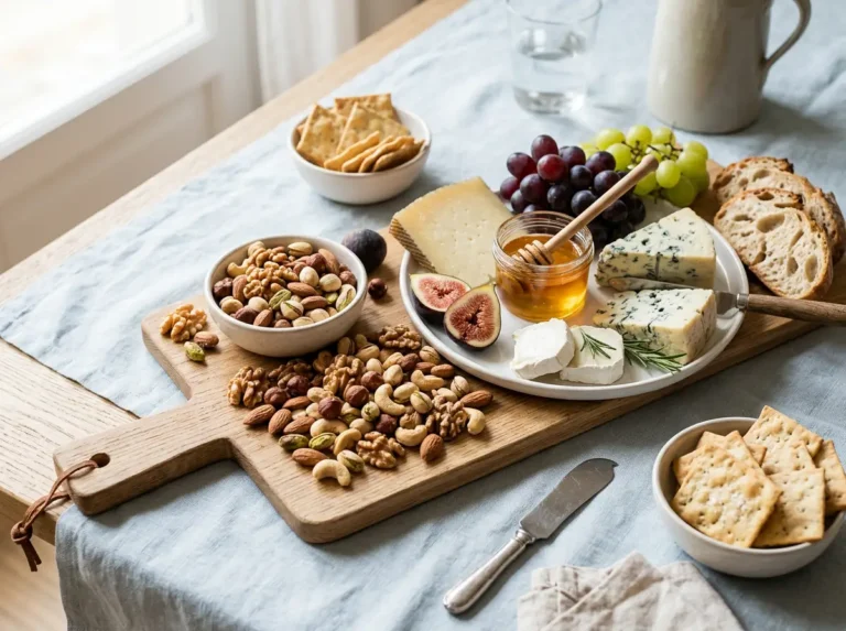 Tabla de quesos con nueces deluxe