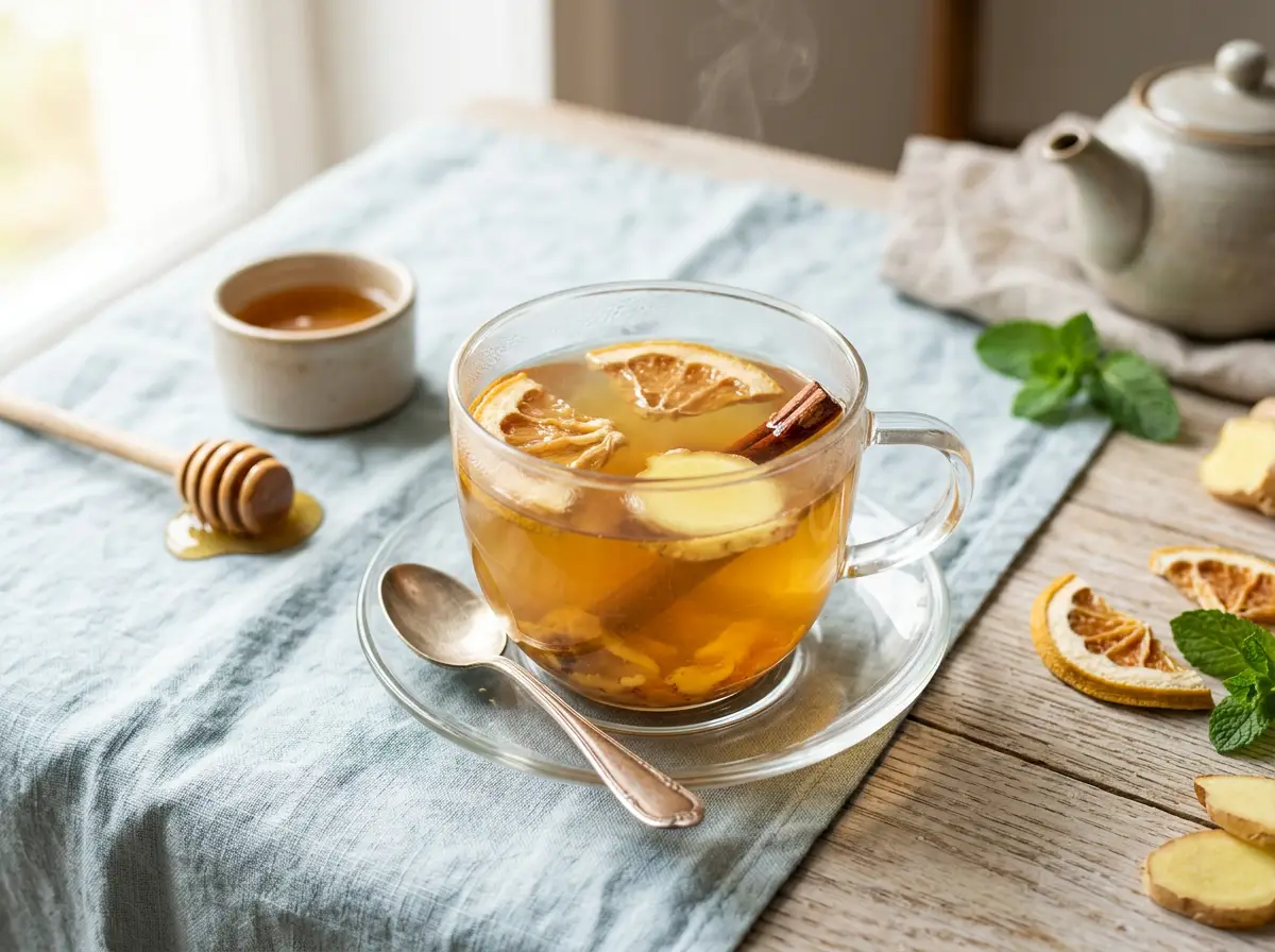 Té de pomelo con miel